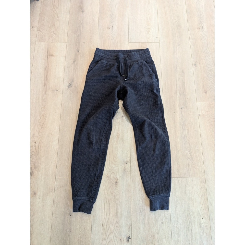 Lululemon Warm Down Jogger II 27" Heathered Core Black Size 4